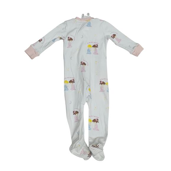 NWT Lullaby Set 12M For This Child I Have Prayed Footie - Picture 3 of 3